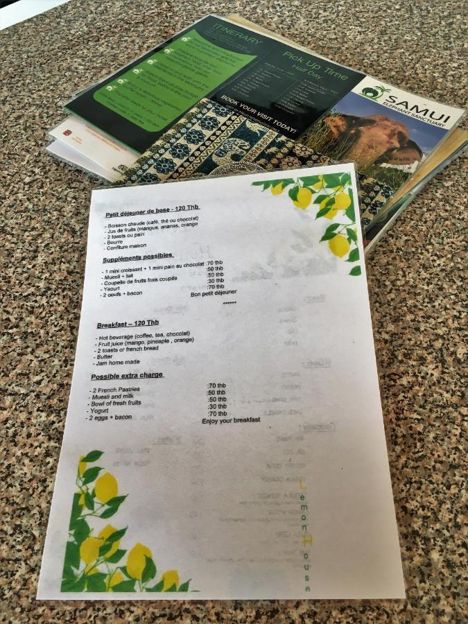 מלון מאה נאם ביץ' Lemon House Samui מראה חיצוני תמונה